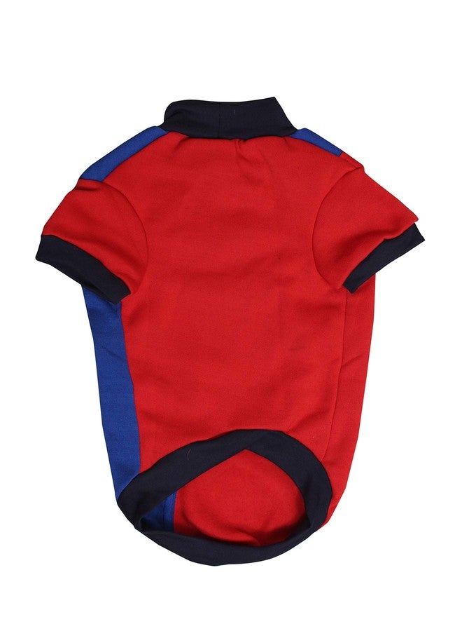 Choostix Patterned Winter T-Shirt, Red (Size 24) - Image 2